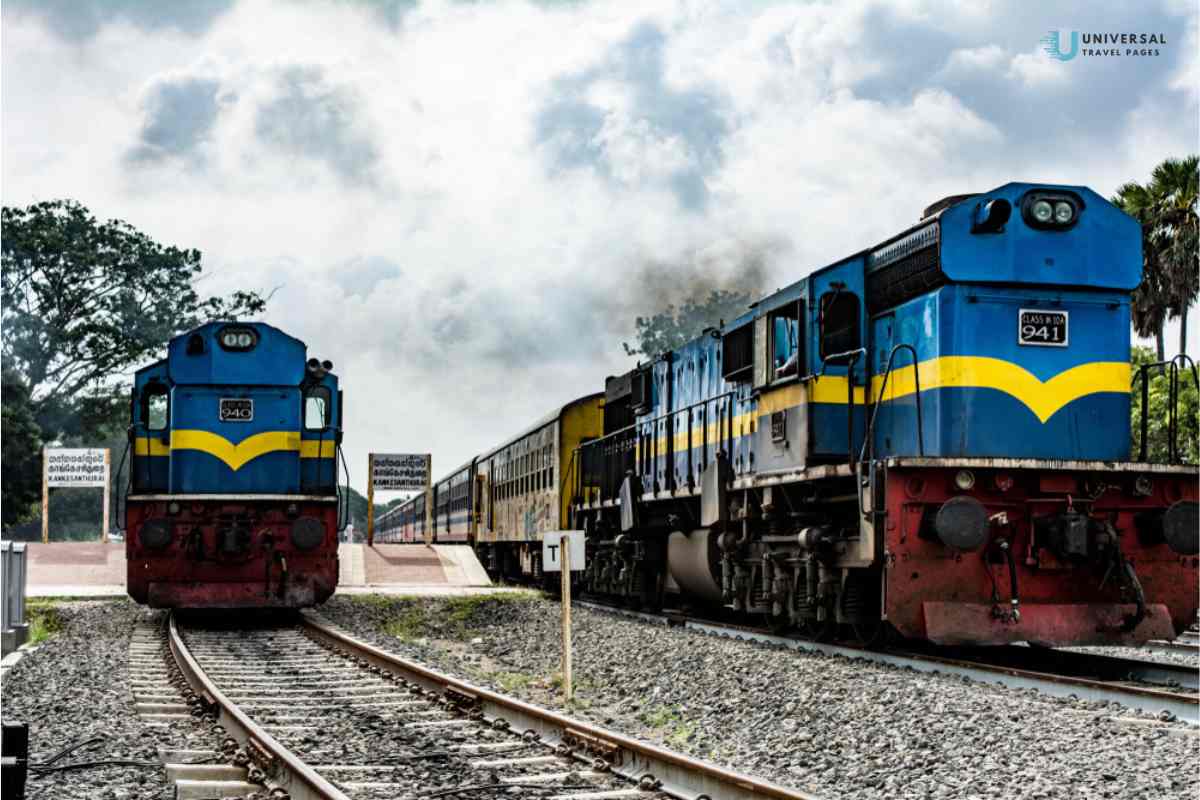 Colombo Fort Station to Kankasanthurai new Train ( image Kankasanthurai Station )