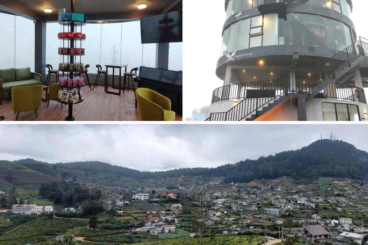 Eagle's Viewpoint Nuwara Eliya view and cafe